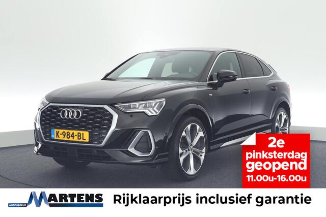 Audi Q3 Sportback 35 TFSI 150pk S-Tronic 2x S-Line Trekhaak B&O Keyless Leder Matrix Led Virtual Cockpit Navigatie