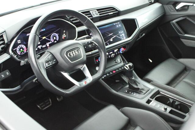 Audi Q3 Sportback 35 TFSI 150pk S-Tronic 2x S-Line Trekhaak B&O Keyless Leder Matrix Led Virtual Cockpit Navigatie