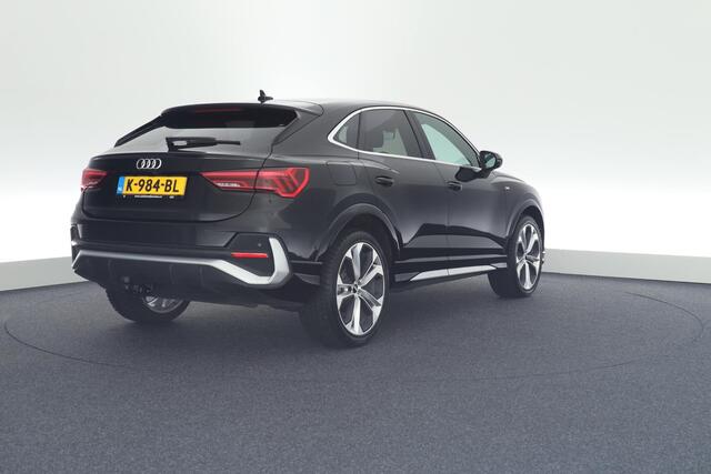 Audi Q3 Sportback 35 TFSI 150pk S-Tronic 2x S-Line Trekhaak B&O Keyless Leder Matrix Led Virtual Cockpit Navigatie