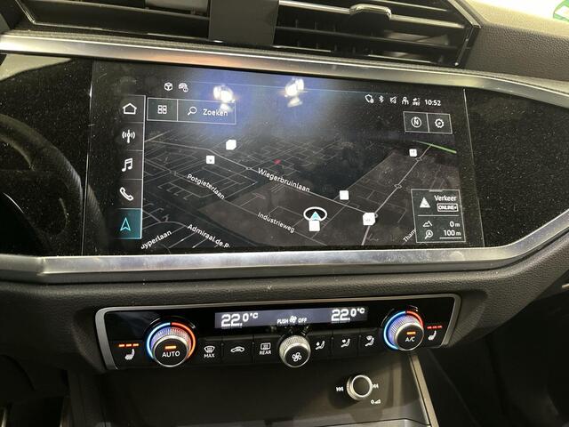 Audi Q3 35 Tfsi 150pk S-tronic S edition Competition · Camera · Apple/Android Car Play · Navi · Elektr. Achterklep · Park Assist · 19'' Inch · Garantie t/m 28-04-2028 of 100.000km