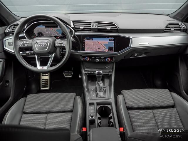 Audi Q3 Sportback 45 TFSI E S-Line BTW ACC Trekhaak 20" CarPlay E-Stoel