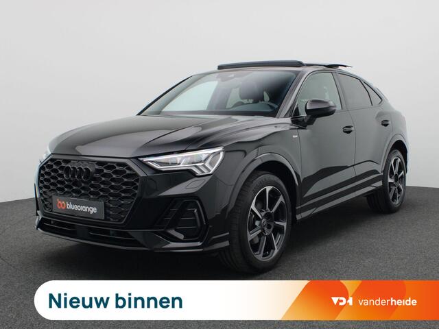 Audi Q3 Sportback 35 TFSI S Edition Competition 150PK S-Tronic S-Line, Pano-Schuifdak, Adaptieve Cruise Controle, Achteruitrijcamera, Keyless, Elektr. Achterklep, Stoelverwarming, Trekhaak, 19" LM Velgen