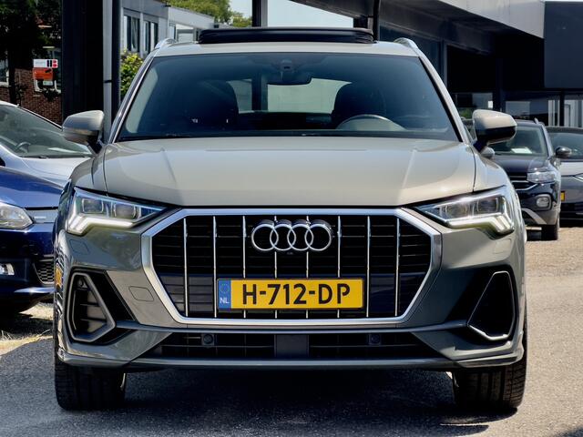 Audi Q3 35 TFSI AUT7 3X S-LINE PANODAK LEDER NAVI CAMERA DIGI-DASH APPLE-CARPLAY LED LMV-20INCHE PDC