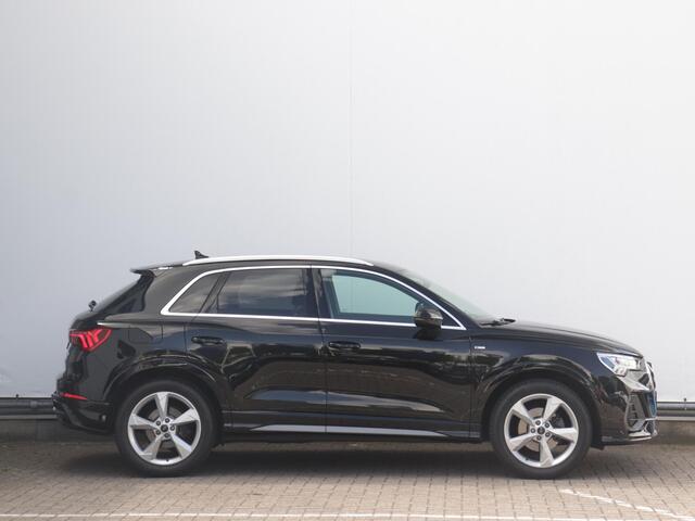 Audi Q3 35 TFSI Pro Line S | S-line in- en exterieur | Elektrische stoelen + klep | Dodehoekdetectie | Cruise control | App-connect | Navigatie |