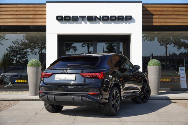 Audi Q3 Sportback 45TFSIe/245pk S-Line|2022|Matrix LED|PDC+360Camera|SONOS|Virtual Cockpit|Cruise+ACC|Sfeerverlichting|El.achterklep|20"Blackstyle|Electr.Stoelen+Memory