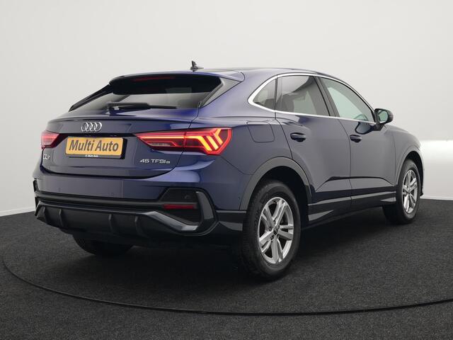 Audi Q3 Sportback 45 TFSI e Advanced Edition Plug In Hybrid 245pk Dealer O.H PHEV | Adaptive Cruise | Sonos Premium Sound | Matrix LED | Virtual | Parkassist | Navi Plus | Stoelverwarming | BLIS |