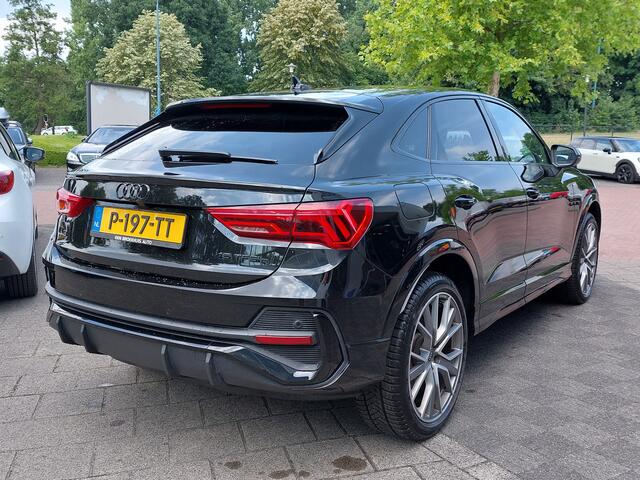Audi Q3 Sportback 45 TFSI e S Edition | Origineel NL | PHEV | Navi | Clima | Adap.Cruise | Led Koplampen | Leder+Stoelverwarming+Sportstoel | Rijstrook+Licht+Regensensor | Pdc V+A+Camera | Privacy Glass | 20''