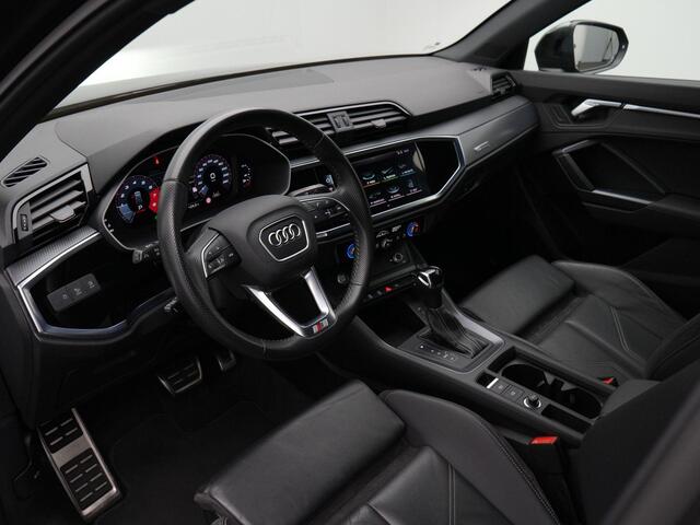 Audi Q3 35 TFSI 150 pk S-tronic S edition / S-Line | Leder | Achteruitrijcamera | Navigatie | Sportonderstel | Side Assist