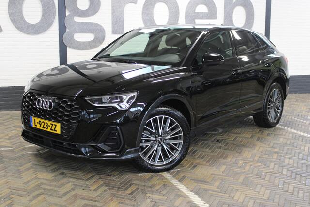 Audi Q3 Sportback 45 TFSI e Business Edition | Incl. 12 maanden garantie | Black optic | Virtueel dashboard | Keyless entry en go | Dodehoek detectie | Apple Carplay | Navigatie | Cruise control | Elektrische achterklep | Zwarte hemel | 19 '' LM | Draadloos telef