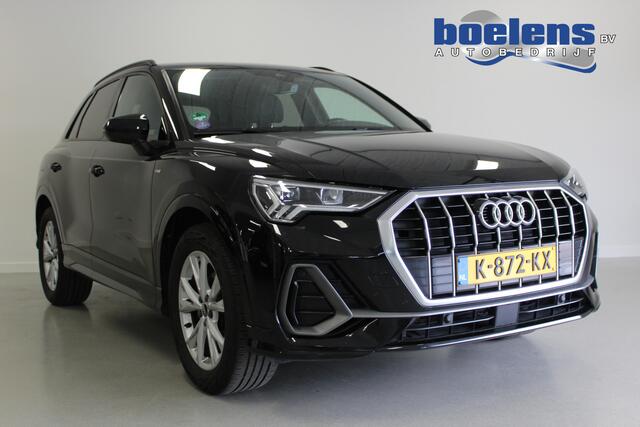 Audi Q3 35 TFSI S edition | CARPLAY | WEGKL-TRHAAK | LED | CLIMA | CRUISE | STOEL-VERW | NAVI | D-GLAS |