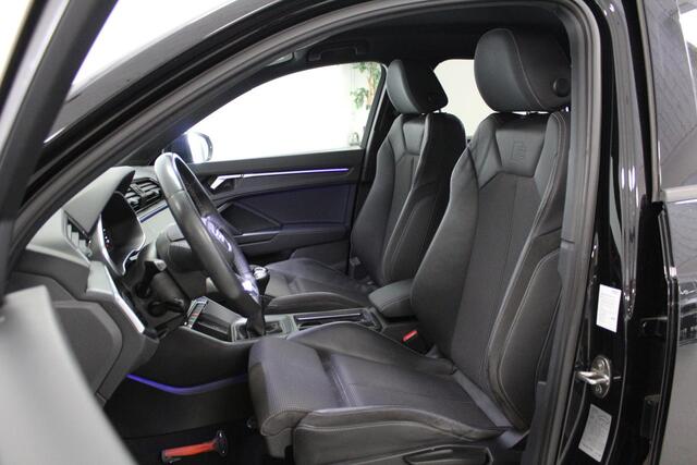 Audi Q3 35 TFSI S edition | CARPLAY | WEGKL-TRHAAK | LED | CLIMA | CRUISE | STOEL-VERW | NAVI | D-GLAS |