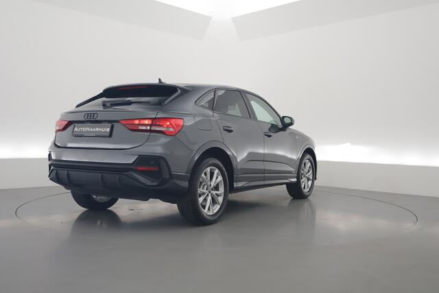 Audi Q3 Sportback 45 TFSI e S-Line | Navi | Adapt. Cruise | Elek. Trekhaak | Keyless | Apple CarPlay | Dodehoek