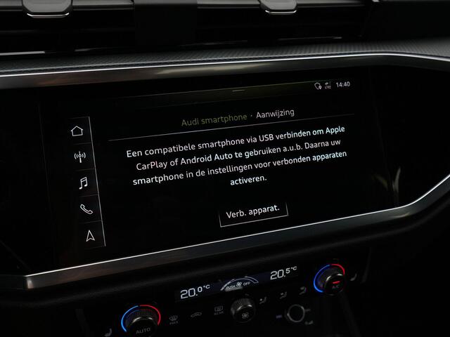 Audi Q3 35 TFSI 150 pk S-tronic S-Line | Leder/alcantara | Navigatie | Stoelverwarming | Parkeersensoren voor/achter