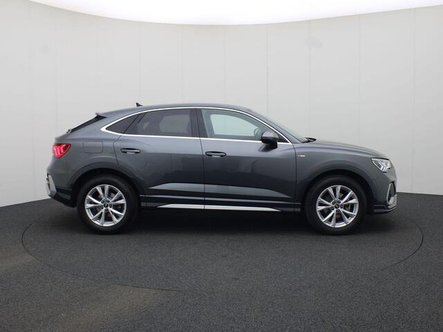Audi Q3 Sportback S-line 35TFSI 110kW/150PK S-tronic S Edition · Apple Car Play · Stoelverwarming · Parkeersensoren · Garantie tot 03-10-2029 of 100.000km