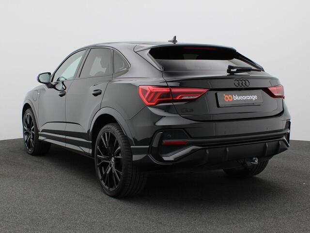Audi Q3 Sportback 45 TFSI e S Edition 245PK S-Tronic Adaptieve Cruise Control, Keyless, Achteruitrijcamera, Elektr. Achterklep, Stoelverwarming, Full LED, Navi, Trekhaak, 19" LM Velgen
