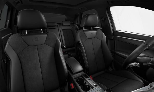 Audi Q3 45 TFSI e S edition 245PK | Pano | Trekhaak | Matrix led | Audi Sound | Ambient-lightning | Camera | Optiek Zwart | Keyless |