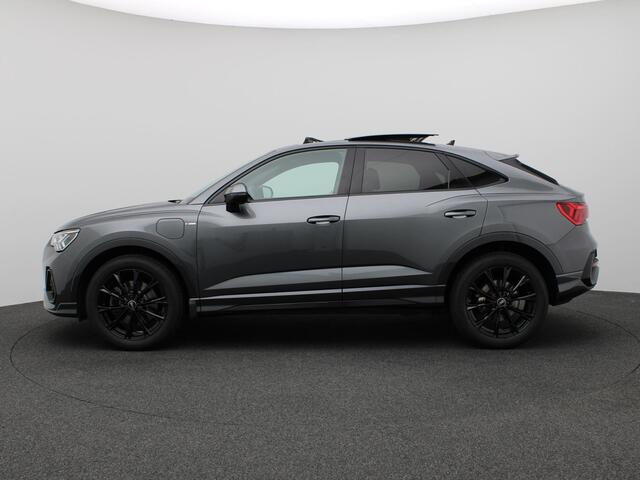 Audi Q3 Sportback 45 TFSI e S Edition 245PK DSG matrix led, trekhaak, adaptive cruise, panormadak, elek. bedienbare achterklep, side assist, 19" Lmv zwart