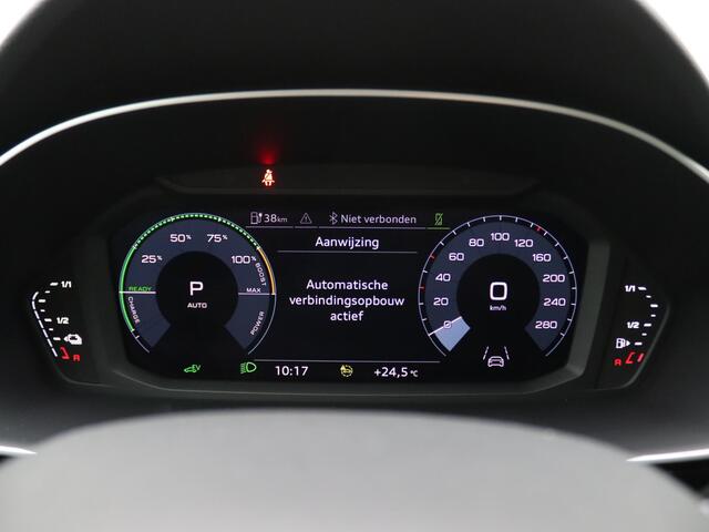 Audi Q3 Sportback 45 TFSI e S Edition 245PK DSG matrix led, trekhaak, adaptive cruise, panormadak, elek. bedienbare achterklep, side assist, 19" Lmv zwart