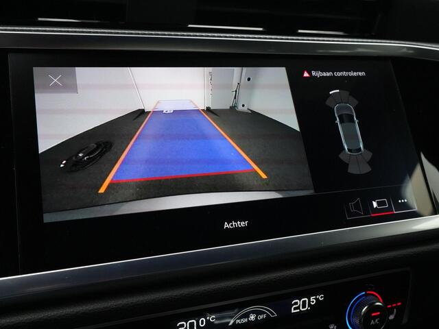 Audi Q3 Sportback 45 TFSI e 245 pk S-tronic S Edition | Panoramadak | Standkachel | Optiekpakket zwart | Achteruitrijcamera | Side Assist | 20 inch