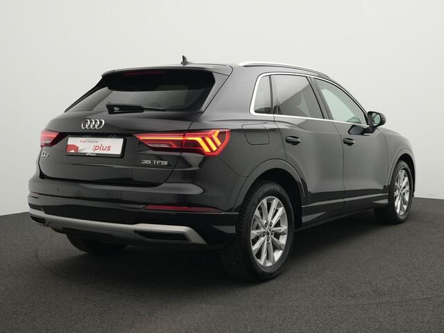 Audi Q3 35 TFSI 150 pk S-tronic Advanced | Matrix LED | Leder | Parkeersensoren voor/achter | Stoelverwarming | Cruise Control | Side Assist | 18 inch