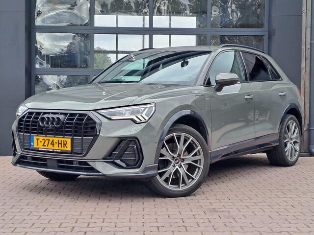 Audi Q3 45 TFSI e S edition 245PK PHEV | Matrix | Trekhaak | Zwart optiek | Leder | Stoelverwarming | Elekt. stoelen | Virtual |