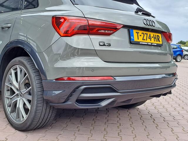 Audi Q3 45 TFSI e S edition 245PK PHEV | Matrix | Trekhaak | Zwart optiek | Leder | Stoelverwarming | Elekt. stoelen | Virtual |