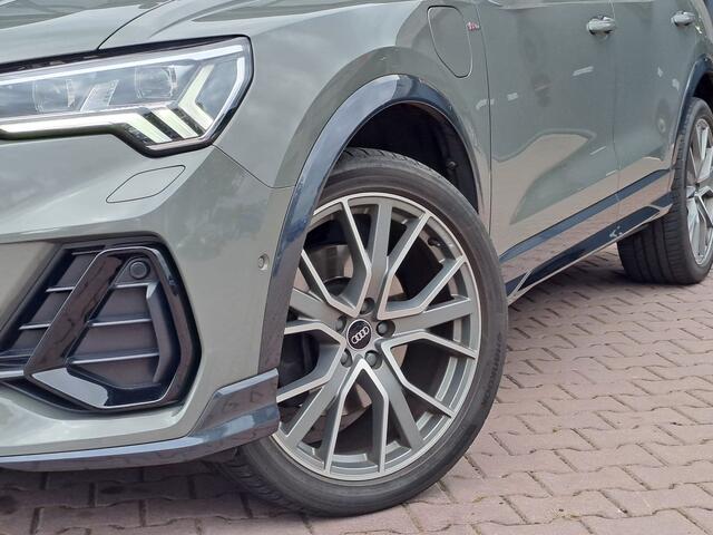 Audi Q3 45 TFSI e S edition 245PK PHEV | Matrix | Trekhaak | Zwart optiek | Leder | Stoelverwarming | Elekt. stoelen | Virtual |