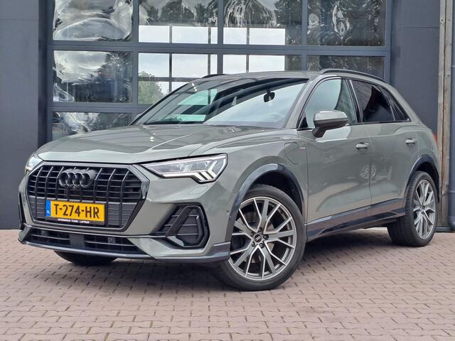Audi Q3 45 TFSI e S edition 245PK PHEV | Matrix | Trekhaak | Zwart optiek | Leder | Stoelverwarming | Elekt. stoelen | Virtual |