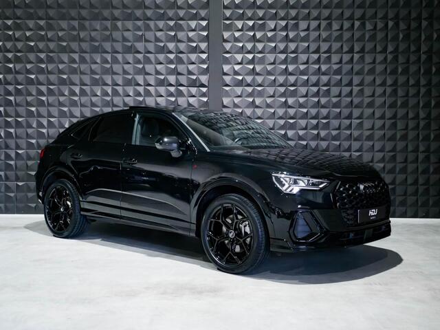 Audi Q3 Sportback 45 TFSI e S line | Pano | All Black | 20" | Keyless | Sfeerv. | Side |