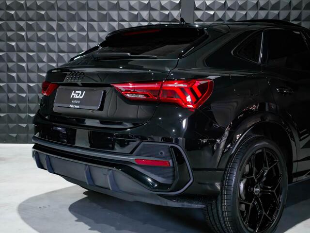Audi Q3 Sportback 45 TFSI e S line | Pano | All Black | 20" | Keyless | Sfeerv. | Side |
