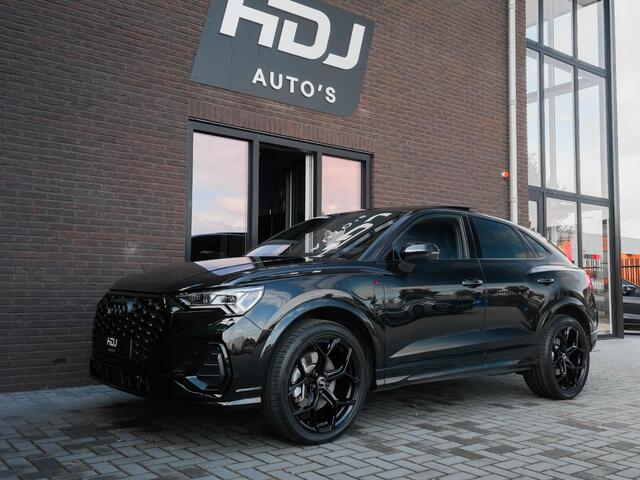 Audi Q3 Sportback 45 TFSI e S line | Pano | All Black | 20" | Keyless | Sfeerv. | Side |