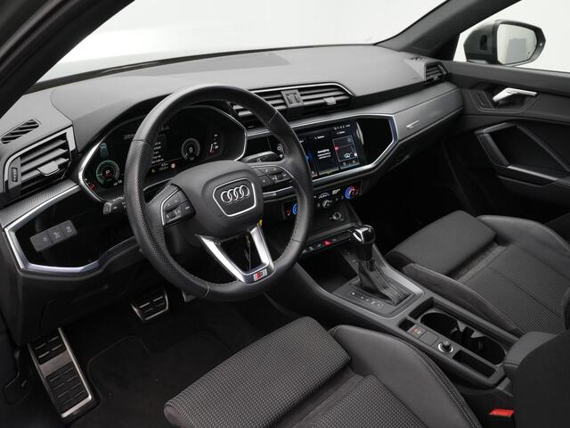 Audi Q3 45 TFSI e 245 pk S-tronic Business Edition | Standkachel | Trekhaak | Sportstoelen | Stoelverwarming | Onderstel adaptieve demping | 19 inch