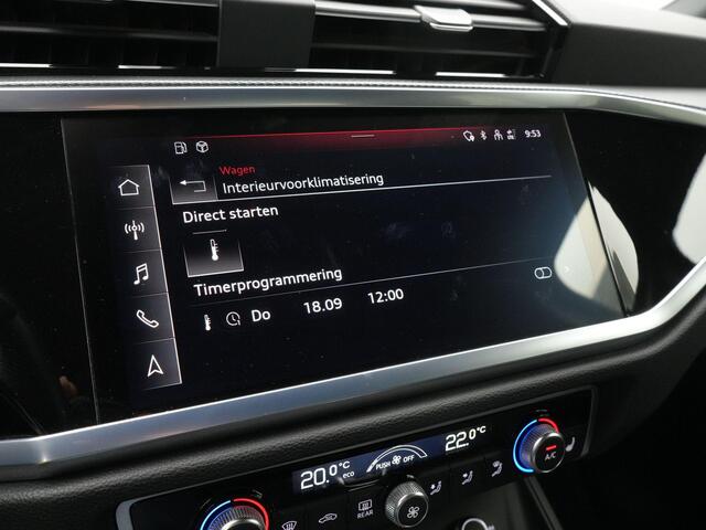 Audi Q3 45 TFSI e 245 pk S-tronic S edition | LED koplampen | Stoelverwarming | Sportstoelen | Parkeersensoren voor/achter | 20 inch