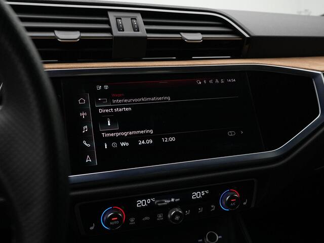 Audi Q3 Sportback 45 TFSI e 245 pk S-tronic S Edition / S-Line | Matrix LED | Achteruitrijcamera | Leder/alcantara | Alcantara delen | Stoelverwarming | Navigatie