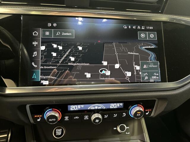 Audi Q3 45 TFSIe 245pk S-tronic Advanced edition · S-line interieur · Camera · Keyless · Dodehoek Detectie · P-Sensoren · Elek. Achterklep · 18'' Inch · Garantie t/m 10-03-2027 of 100.000km