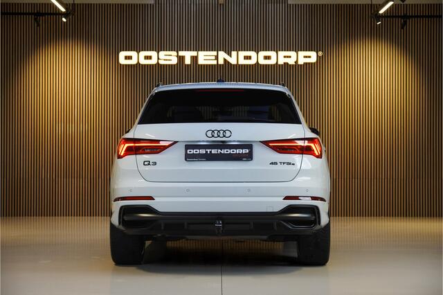 Audi Q3 45TFSIe/245pk S-Line|2022|20"Blackstyle|Matrix-LED|Keyless|Optik Schwarz|Cruise+ACC|Virtual Cockpit|El. achterklep|
