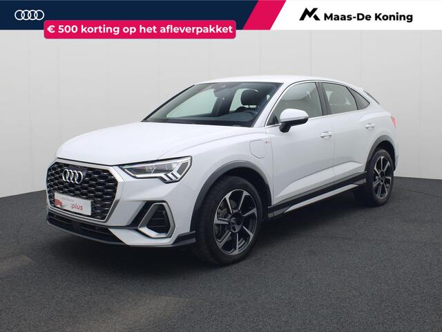 Audi Q3 Sportback 45 TFSIe 245PK S Edition · Navigatie · Camera · Apple/Android Car Play · Adaptive Cruise Control · Garantie tot maart 2026 of 100000km.