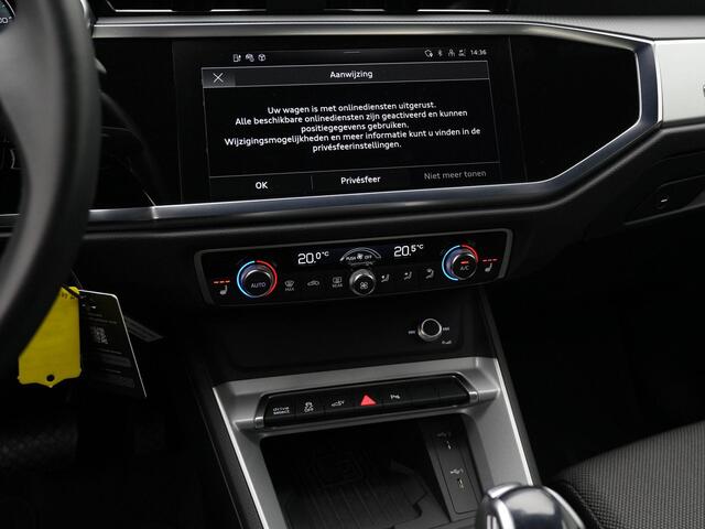 Audi Q3 45 TFSI e 245 pk S-tronic Business | Trekhaak | Achteruitrijcamera | Navigatie | Stoelverwarming | Adaptive Cruise