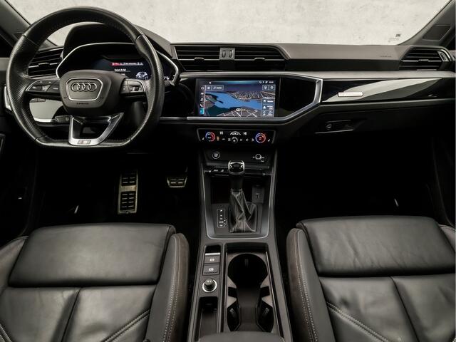 Audi Q3 Sportback 45 TFSI quattro edition one 230Pk Automaat (2X S-LINE, SCHUIFDAK, APPLE CARPLAY, BANG&OLUFSEN, ELEK SPORTSTOELEN, LEDER, CAMERA, KEYLESS, MATRIX LED, SFEERVERLICHTING, NIEUWSTAAT)