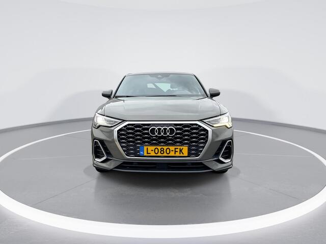 Audi Q3 Sportback 35 TFSI 150pk S Edition · Leder · Apple/Android Car Play · Adaptive Cruise Control · Stoelverwarming · Keyless · Navigatie ·