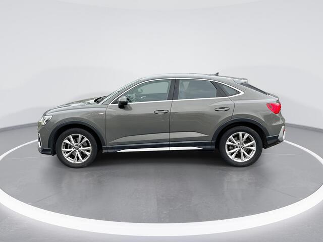 Audi Q3 Sportback 35 TFSI 150pk S Edition · Leder · Apple/Android Car Play · Adaptive Cruise Control · Stoelverwarming · Keyless · Navigatie ·