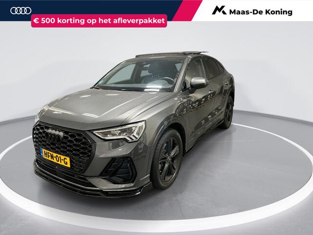 Audi Q3 Sportback 45 TFSIe 245pk S-tronic Advanced Edition · Camera · Apple/Android Car Play · S-line Exterieur · Dodehoek Detectie · Maxton Design · Elek. Trekhaak · 19'' Inch · Garantie t/m 28-07-2027 of 120.000km