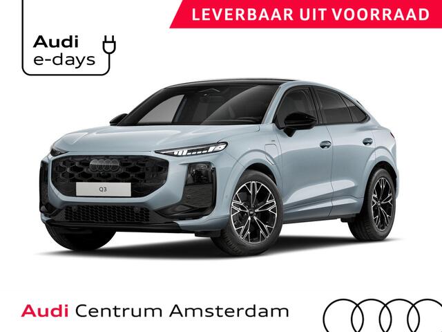 Audi Q3 Sportback S edition e-hybrid 272 pk | Techniekpakket plus | Glazen panoramadak | Optiekpakket zwart | 19'' lichtmetalen velgen |
