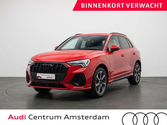 Audi Q3 45 TFSI e S edition 245pk | Navigatie | Trekhaak | Adaptieve cruise controle | 3 spaaks afgevlakt stuurwiel | 19 inch Lichtmetalen velgen