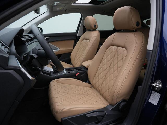 Audi Q3 Sportback 45 TFSI e 245 pk S-tronic S-Line | Panoramadak | Leder | Navigatie | Carplay | Elektr. achterklep | Parkeersensoren achter