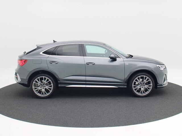Audi Q3 Sportback 45 TFSi e 245 Pk Automaat S-Line | Cruise Control | Climate Control | Navigatie | LED | Camera | 20 Inch | 34.558 Km!!