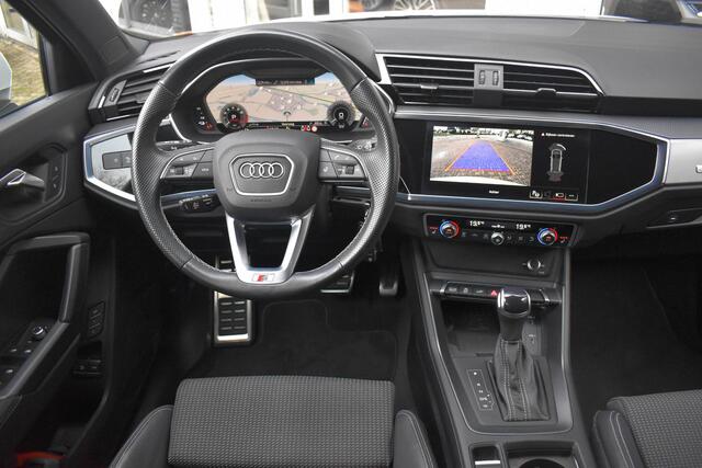 Audi Q3 45 TFSI e S edition Zwart Optiek Elc Stoelen Virtu