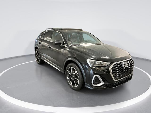 Audi Q3 Sportback 45 TFSIe 245pk S-tronic S Edition · Panoramadak · Elek. Achterklep · Dodehoek Detectie · Lederen Bekleding · Cruise Control · P-Sensoren · 19'' Inch ·