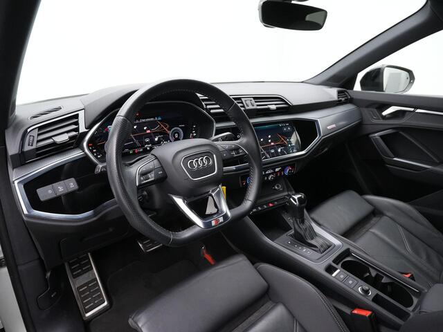 Audi Q3 Sportback 35 TFSI 150 pk S-tronic S Edition / S-Line | Panoramadak | Leder | Achteruitrijcamera | Stoelverwarming | Adaptive Cruise