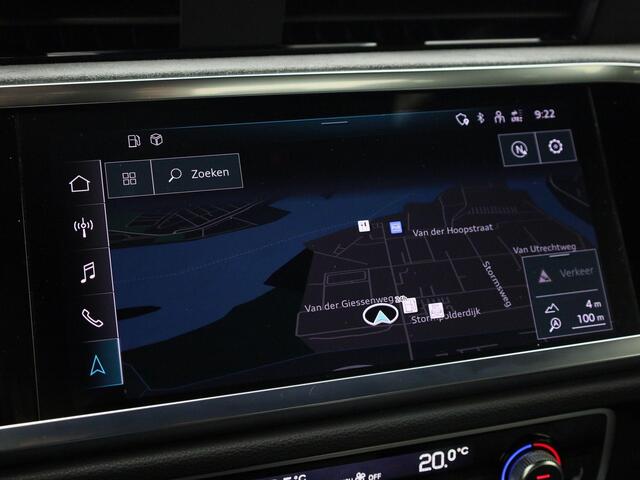 Audi Q3 35 TFSI 150pk Advanced edition Plus · Trekhaak · Camera · Stoelverwarming · Leder/Alcantara · Apple/Android Car Play · Garantie t/m 10-01-2027 of 100000km